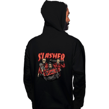 Load image into Gallery viewer, Daily_Deal_Shirts Pullover Hoodies, Unisex / Small / Black Slasher Club
