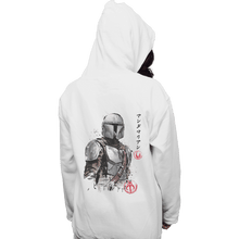 Load image into Gallery viewer, Shirts Zippered Hoodies, Unisex / Small / White Din Djarin
