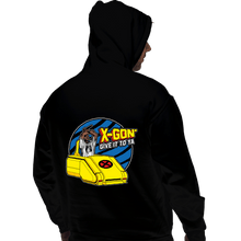 Load image into Gallery viewer, Secret_Shirts Pullover Hoodies, Unisex / Small / Black X-Gon&#39; give it to ya!
