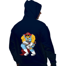 Load image into Gallery viewer, Daily_Deal_Shirts Pullover Hoodies, Unisex / Small / Navy Duff Knight
