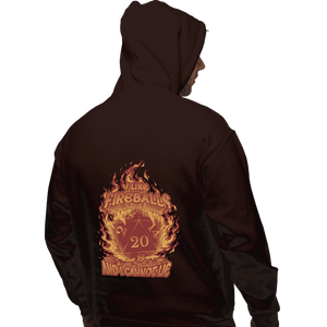 Daily_Deal_Shirts Pullover Hoodies, Unisex / Small / Dark Chocolate I Like Fireballs