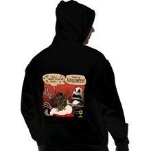 Load image into Gallery viewer, Daily_Deal_Shirts Pullover Hoodies, Unisex / Small / Black Skellington Slap
