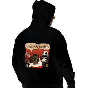 Daily_Deal_Shirts Pullover Hoodies, Unisex / Small / Black Skellington Slap