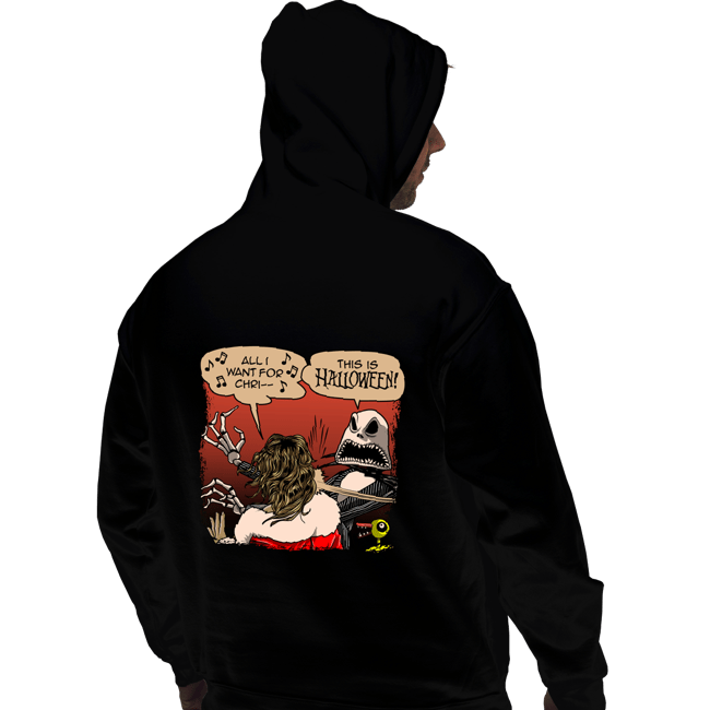 Daily_Deal_Shirts Pullover Hoodies, Unisex / Small / Black Skellington Slap