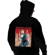Load image into Gallery viewer, Shirts Pullover Hoodies, Unisex / Small / Black Michael Myers
