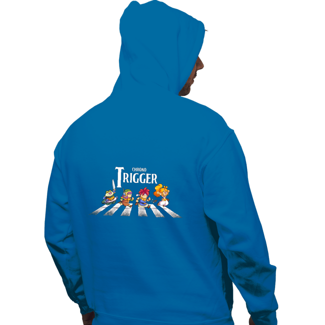 Secret_Shirts Pullover Hoodies, Unisex / Small / Sapphire Chrono Road