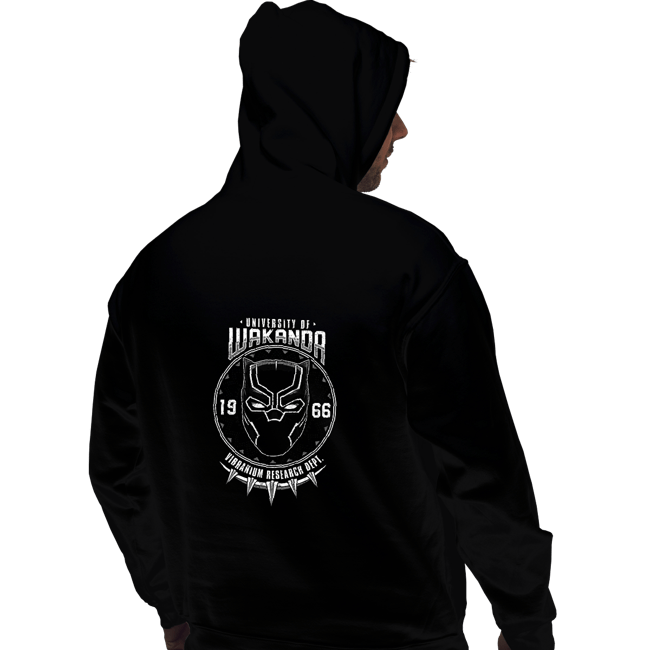 Shirts Pullover Hoodies, Unisex / Small / Black University Of Wakanda