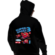 Load image into Gallery viewer, Secret_Shirts Pullover Hoodies, Unisex / Small / Black Super Spider Bros
