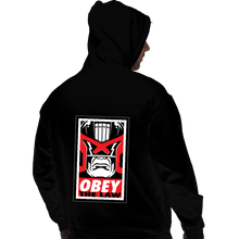 Load image into Gallery viewer, Daily_Deal_Shirts Pullover Hoodies, Unisex / Small / Black Obey The Law

