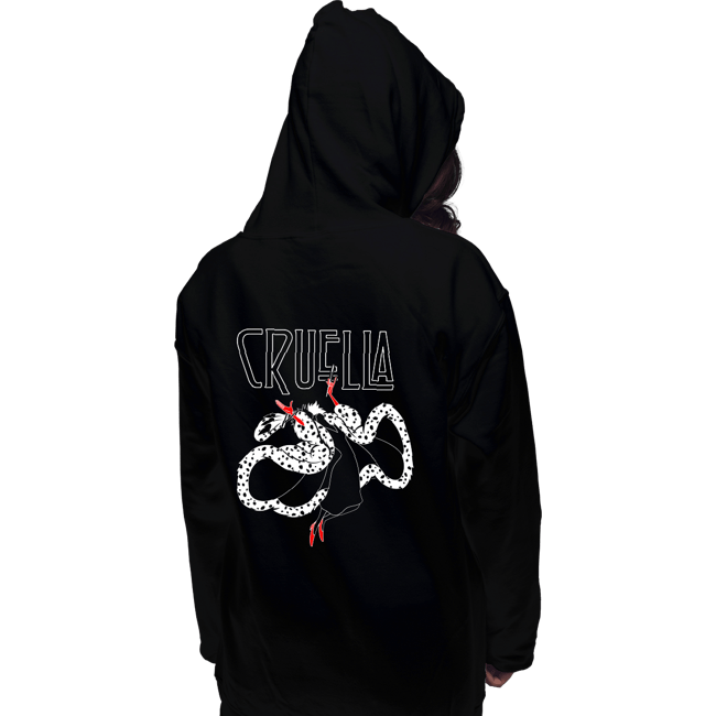 Shirts Pullover Hoodies, Unisex / Small / Black Cruella