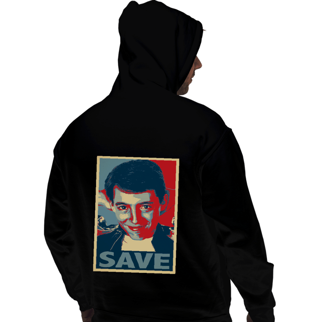 Shirts Pullover Hoodies, Unisex / Small / Black Save Ferris