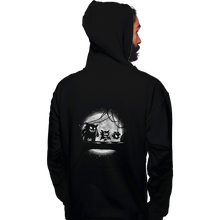 Load image into Gallery viewer, Shirts Pullover Hoodies, Unisex / Small / Black Moonlight Ghost Types
