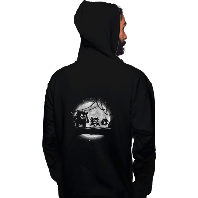 Shirts Pullover Hoodies, Unisex / Small / Black Moonlight Ghost Types