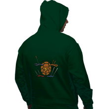 Load image into Gallery viewer, Shirts Pullover Hoodies, Unisex / Small / Forest Half Shell Heroes
