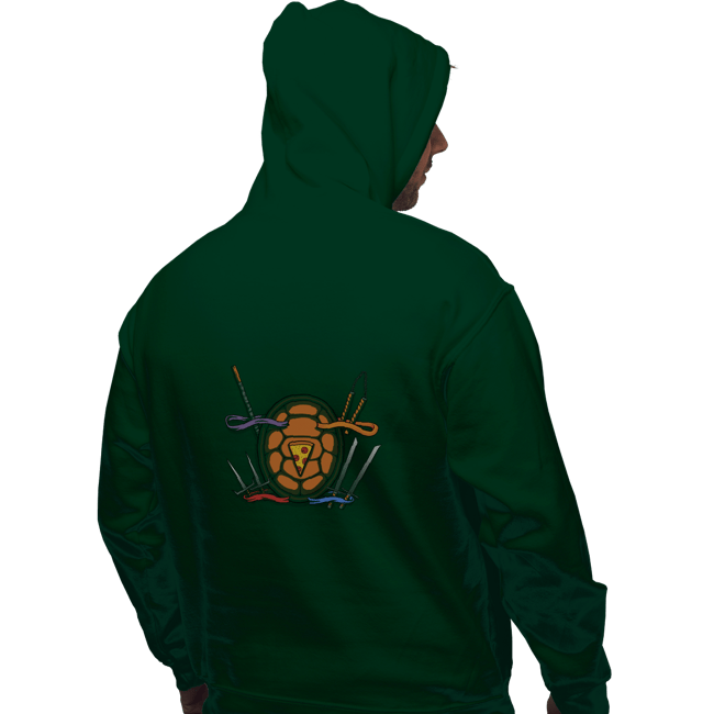 Shirts Pullover Hoodies, Unisex / Small / Forest Half Shell Heroes