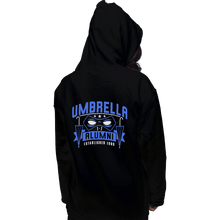 Load image into Gallery viewer, Shirts Pullover Hoodies, Unisex / Small / Black Umbrella Alumni
