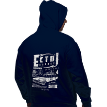 Load image into Gallery viewer, Secret_Shirts Pullover Hoodies, Unisex / Small / Navy ECTO-1 Garage
