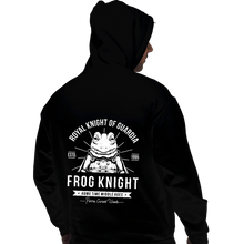 Load image into Gallery viewer, Shirts Pullover Hoodies, Unisex / Small / Black Frog Knight
