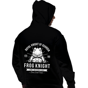 Shirts Pullover Hoodies, Unisex / Small / Black Frog Knight