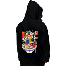 Load image into Gallery viewer, Daily_Deal_Shirts Pullover Hoodies, Unisex / Small / Black Ramen Gundam
