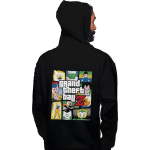 Shirts Zippered Hoodies, Unisex / Small / Black Grand Theft Ball Z