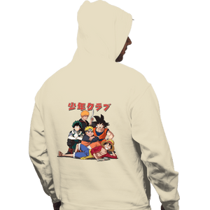 Shirts Pullover Hoodies, Unisex / Small / Sand The Shonen Club