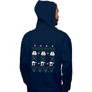Shirts Pullover Hoodies, Unisex / Small / Navy Hothy Christmas