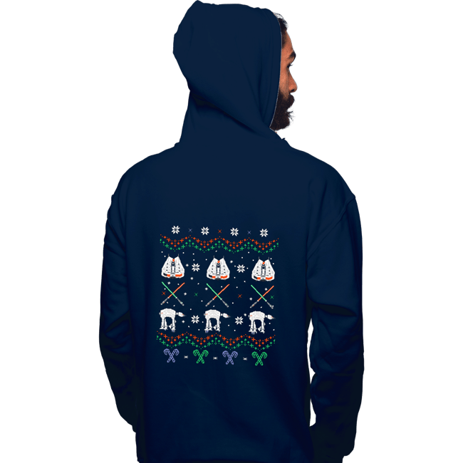Shirts Pullover Hoodies, Unisex / Small / Navy Hothy Christmas