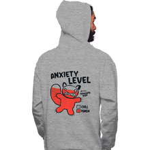 Load image into Gallery viewer, Daily_Deal_Shirts Pullover Hoodies, Unisex / Small / Sports Grey Anxiety Level Panda

