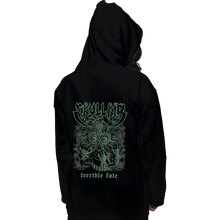 Load image into Gallery viewer, Shirts Pullover Hoodies, Unisex / Small / Black Terrible Fate
