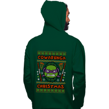 Load image into Gallery viewer, Shirts Pullover Hoodies, Unisex / Small / Forest Donatello Christmas
