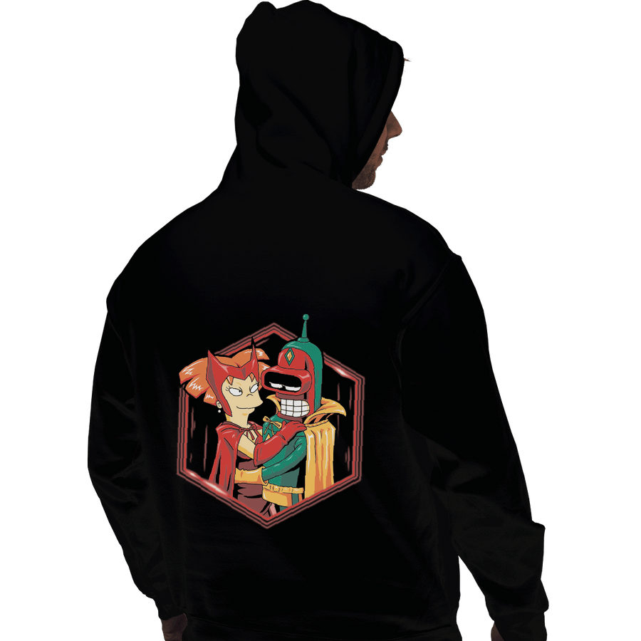 Shirts Pullover Hoodies, Unisex / Small / Black A Futuristic Couple