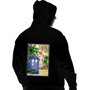 Daily_Deal_Shirts Pullover Hoodies, Unisex / Small / Black TARDIS In Egypt