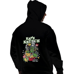 Daily_Deal_Shirts Pullover Hoodies, Unisex / Small / Black Kap'n Krunch