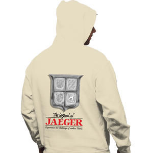 Shirts Pullover Hoodies, Unisex / Small / Sand The Legend Of Jaeger