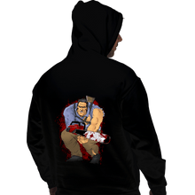 Load image into Gallery viewer, Daily_Deal_Shirts Pullover Hoodies, Unisex / Small / Black The Chainsaw Knight
