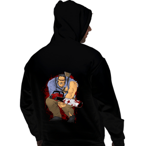 Daily_Deal_Shirts Pullover Hoodies, Unisex / Small / Black The Chainsaw Knight