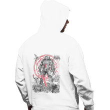 Load image into Gallery viewer, Shirts Zippered Hoodies, Unisex / Small / White The Hell Walker
