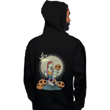 Load image into Gallery viewer, Shirts Pullover Hoodies, Unisex / Small / Black Pumpkins
