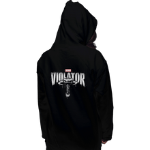 Load image into Gallery viewer, Shirts Pullover Hoodies, Unisex / Small / Black Demon Punisher
