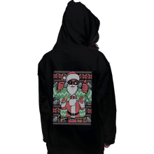 Load image into Gallery viewer, Shirts Zippered Hoodies, Unisex / Small / Black Ugly Sweater Ugly Sweater

