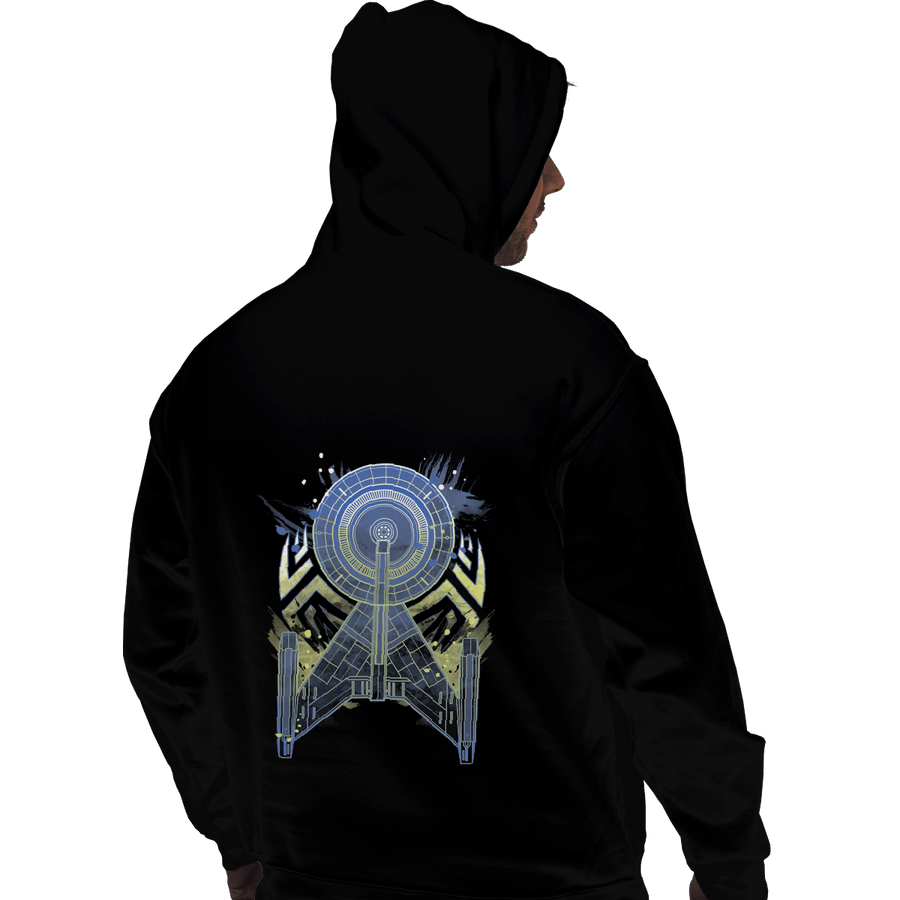 Shirts Pullover Hoodies, Unisex / Small / Black The Spaceship