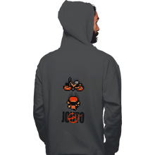 Load image into Gallery viewer, Shirts Pullover Hoodies, Unisex / Small / Charcoal Neo Johto
