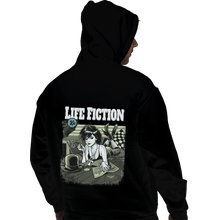 Load image into Gallery viewer, Shirts Zippered Hoodies, Unisex / Small / Black Life Fiction
