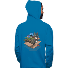 Load image into Gallery viewer, Shirts Zippered Hoodies, Unisex / Small / Royal Blue Kawaii Full Team
