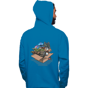 Shirts Zippered Hoodies, Unisex / Small / Royal Blue Kawaii Full Team