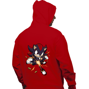 Daily_Deal_Shirts Pullover Hoodies, Unisex / Small / Red PG-13 Hedgehog