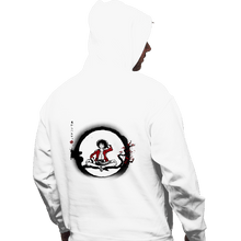 Load image into Gallery viewer, Shirts Pullover Hoodies, Unisex / Small / White The Straw Hat Pirate
