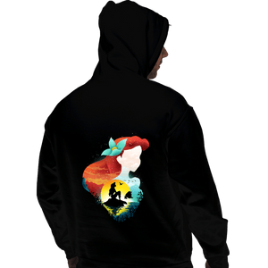 Daily_Deal_Shirts Pullover Hoodies, Unisex / Small / Black Ariel Shadow