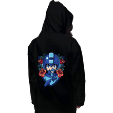 Load image into Gallery viewer, Secret_Shirts Pullover Hoodies, Unisex / Small / Black Megaman Crest
